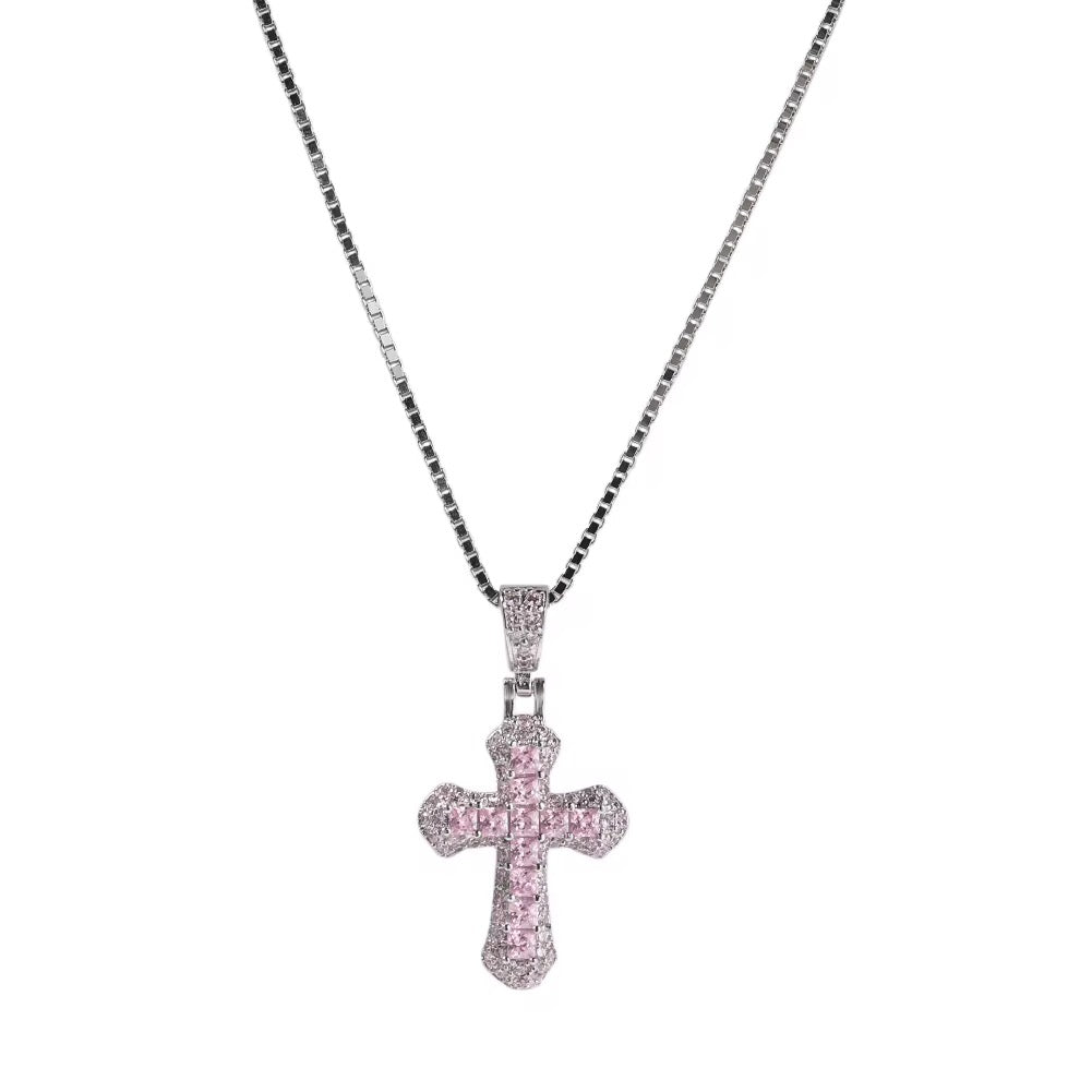 Small Cross Pendant Necklace