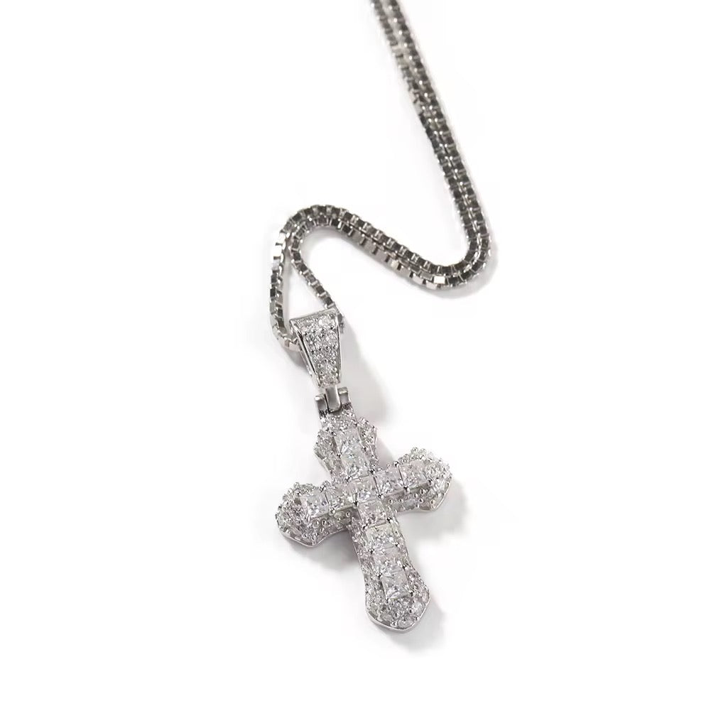 Small Cross Pendant Necklace