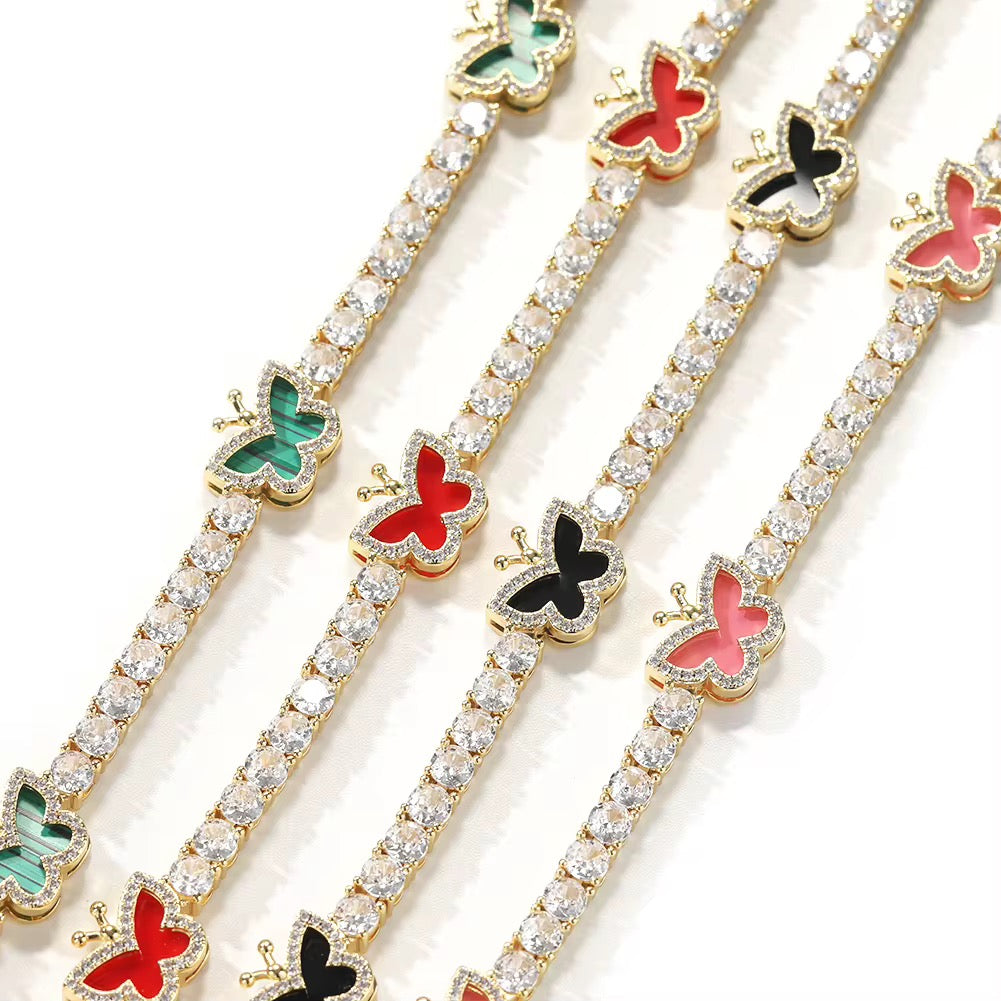 Butterfly Tennis Bracelet