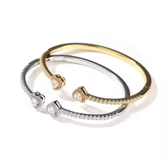 Double Heart Bracelet