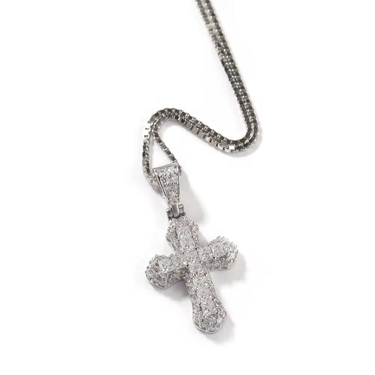 Small Cross Pendant Necklace